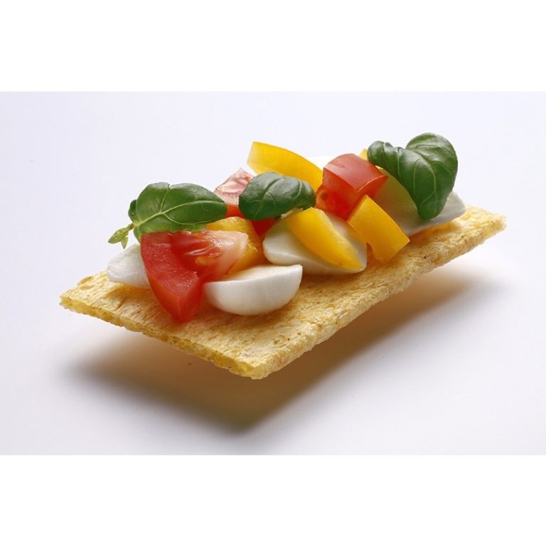 Sugestie de prezentare pâine extrudată cu hrișcă și legume