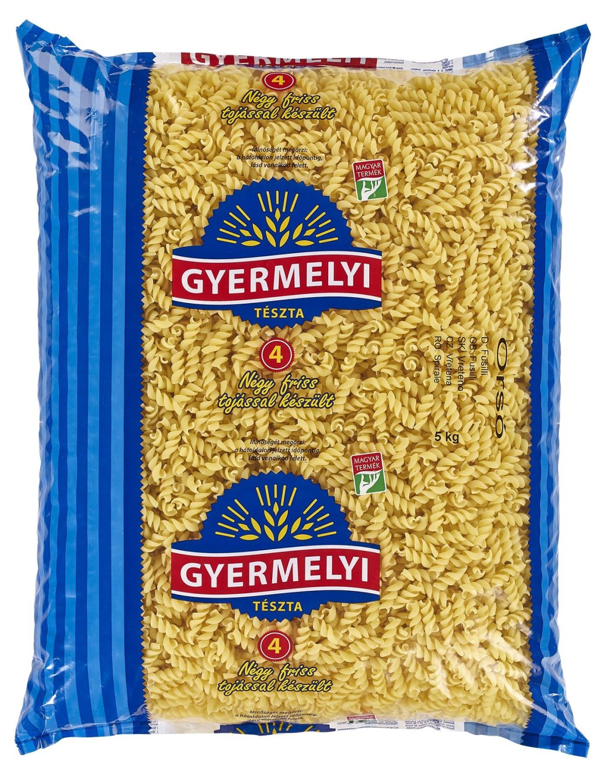 Paste făinoase Spirale, Vrac, 5 Kg