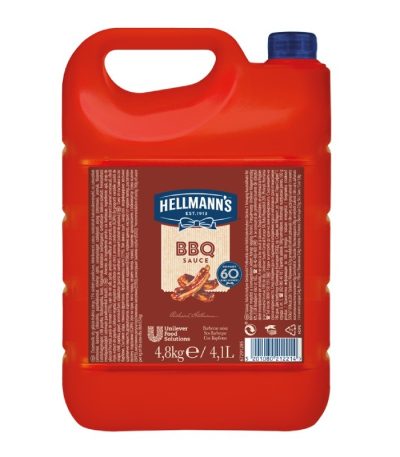 Hellmann's sos barbeque, 4,8 Kg