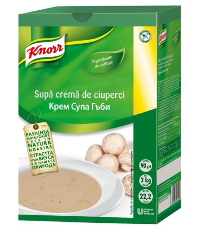 Supă cremă de ciuperci