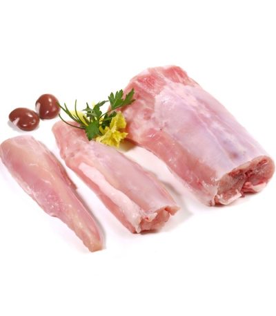 Sugestie de prezentare pentru Cotlet de iepure domestic, dezosat