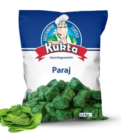 Sugestie de prezentare pentru Spanac frunză porționat Kukta