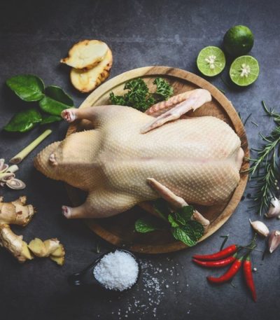 Sugestie de prezentare - Rață întreagă (grill), 2,2kg
