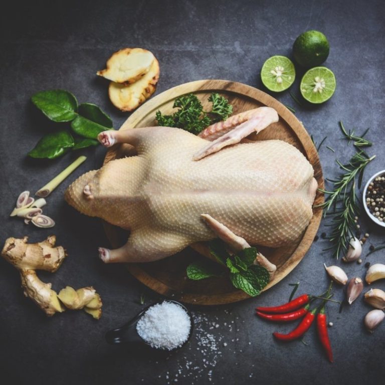 Sugestie de prezentare - Rață întreagă (grill), 2,2kg