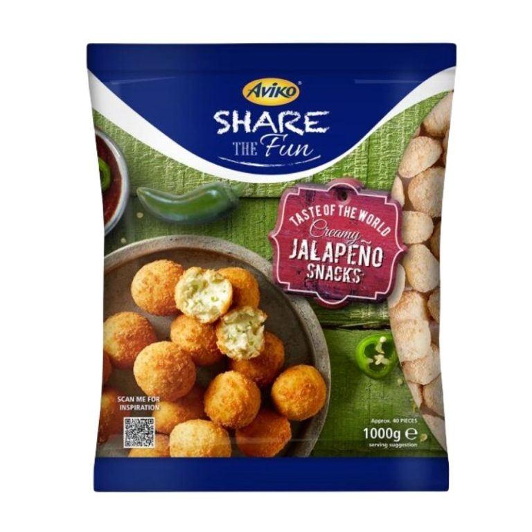 Snack de brânză cu jalapeno, 1 Kg