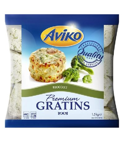 Cartofi gratinați cu broccoli, 1,5 kg
