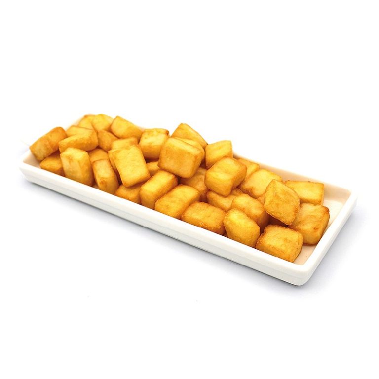 Cartofi cuburi, preprăjiți, natur 2,5 Kg
