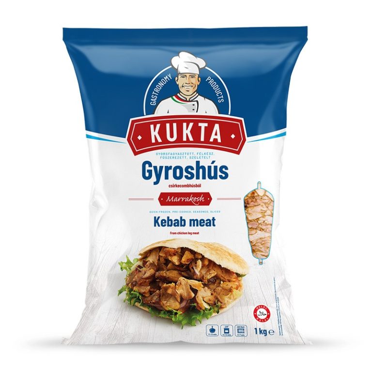 Carne de gyros din pulpă de pui, 1 Kg