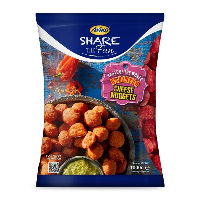 Habanero cheese nuggets, 1 Kg