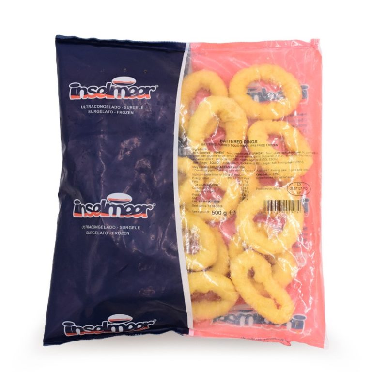 Calamar pane inele, 500 G