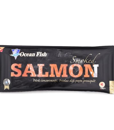 Somon file feliat afumat, Salmo Salar, 500 G