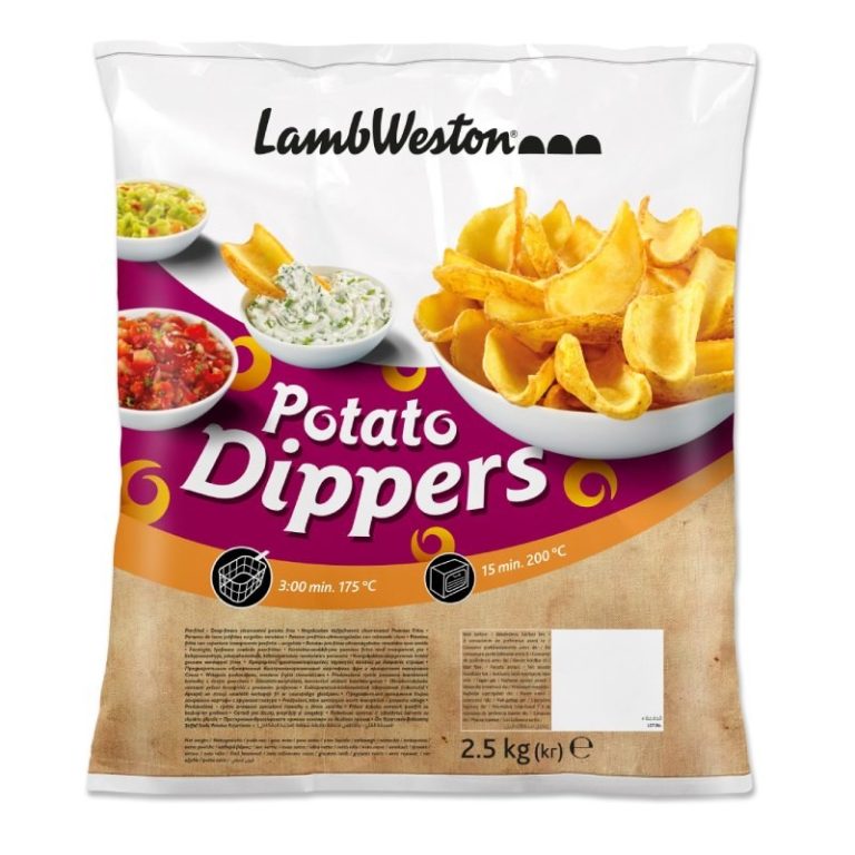 Cartofi Dippers bărcuțe