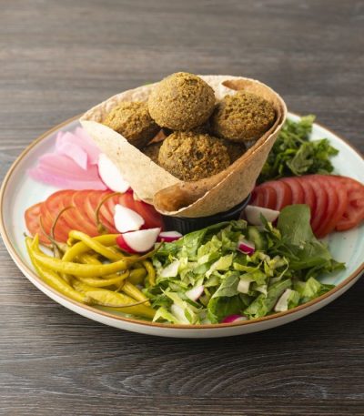 Sugestie de prezentare falafel