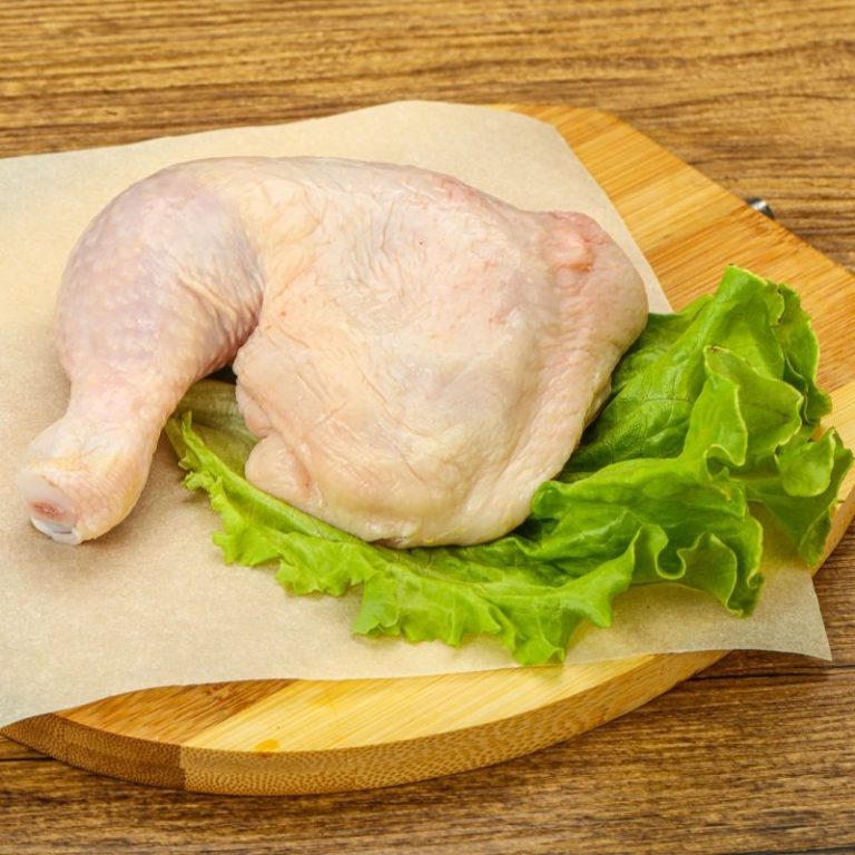 Sugestie de prezentare - Pulpă întreagă de pui calibrată, 200 g, IQF