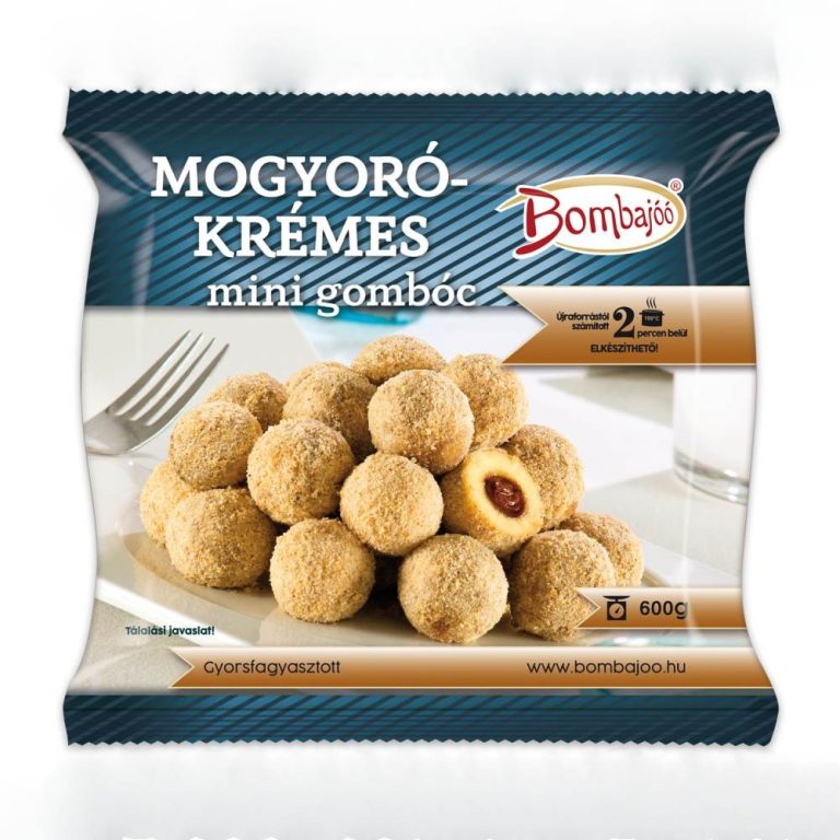 Gomboți mini cu cremă de arahide (ciocolată), 600 g