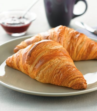 Sugestie de prezentare pentru Croissant cu unt, 6 kg vrac