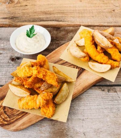 Crispy din piept de pui Sweet chilli