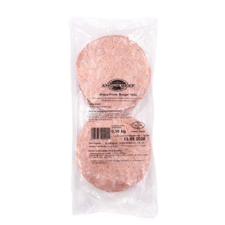 Burger Angus de vita 99,9%, 160 G