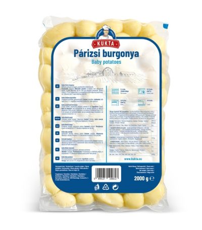 Cartofi mini parisiennes, refrigerați, 2 Kg