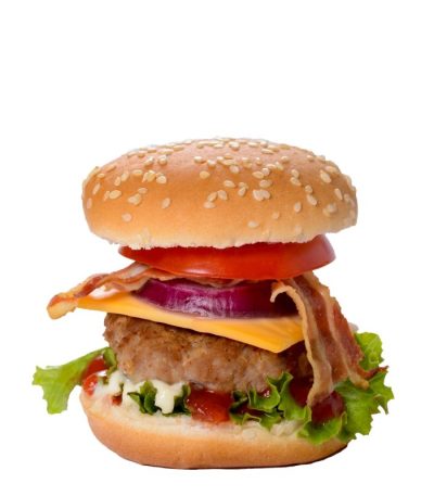 Sugestie de prezentare - Chifle mini hamburger cu susan