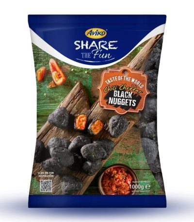 Cheesy black nuggets, 1 Kg