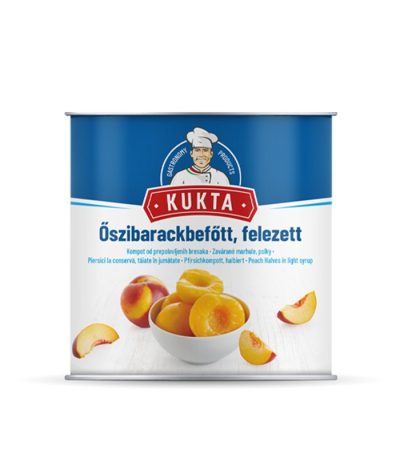 Compot de piersici jumătăți, 2650 G/ 1500 G