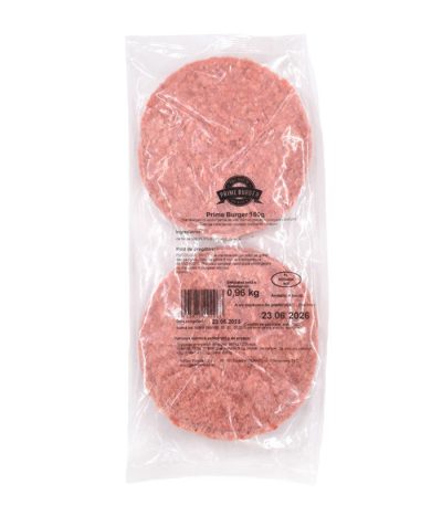 Prime burger de vită, 6x160 G