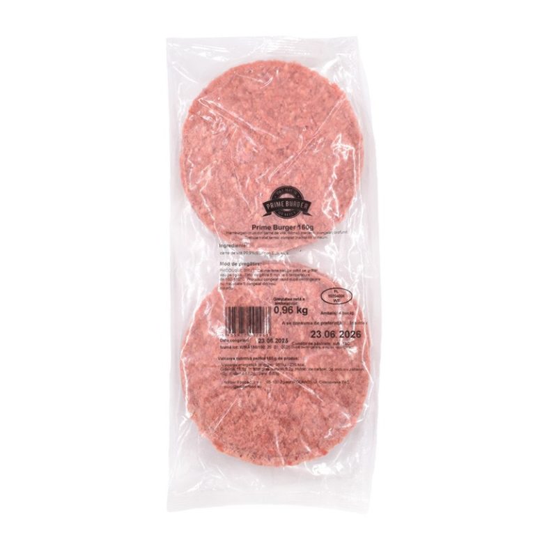 Prime burger de vită, 6x160 G