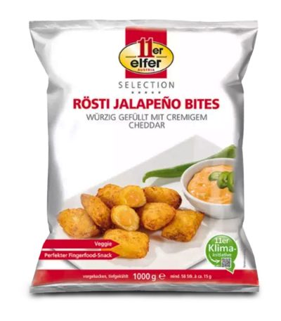 Cartofi rosti cu cheddar și jalapeno, 1 Kg