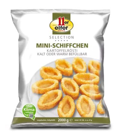 Cartofi rosti mini bărcuțe, 2 Kg