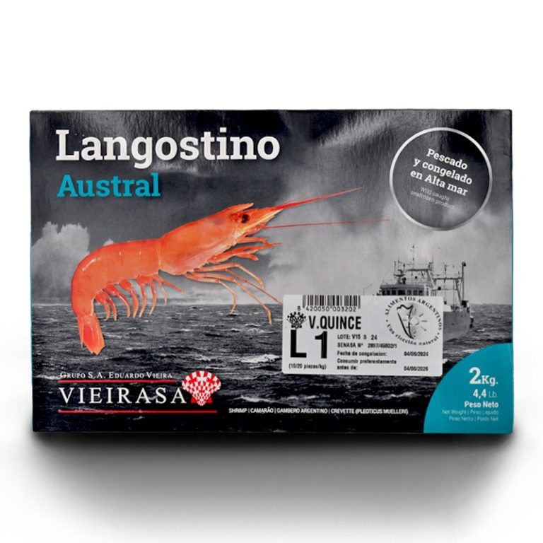 Creveți întregi (langustine), 2 Kg