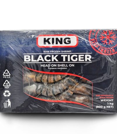 Creveți întregi Black Tiger, 1 Kg