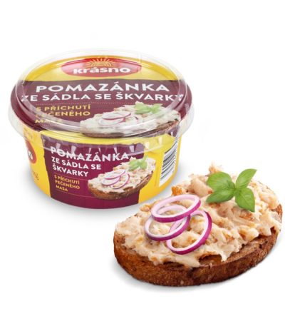 Untură de porc cu carne prăjită, 150 G