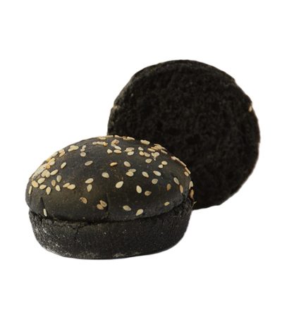 Chifle hamburger mini negre, 25 G
