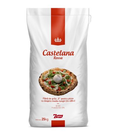 Rossa Castelana, faină pentru pizza, 13%, 25 Kg