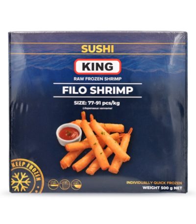 Pachețele de primăvara cu creveți FILO 31/40, 500 G