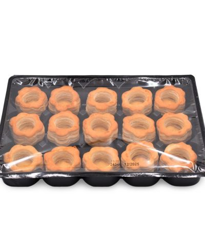 Vol au vent (sfoglia) FIORELLINO 4,8 cm, 90 buc