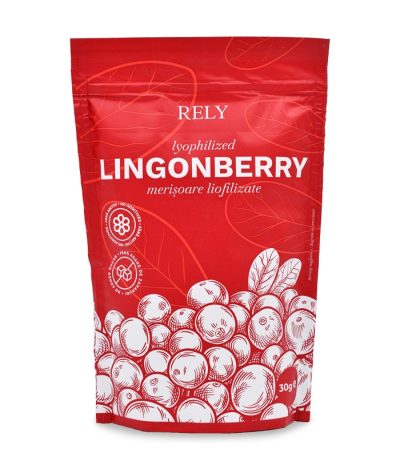 Merișoare liofilizate întregi, 30 G